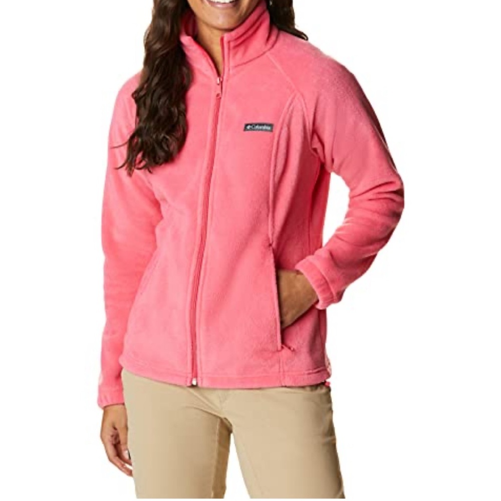 Columbia Women's Bright Pink Teddy Jacket